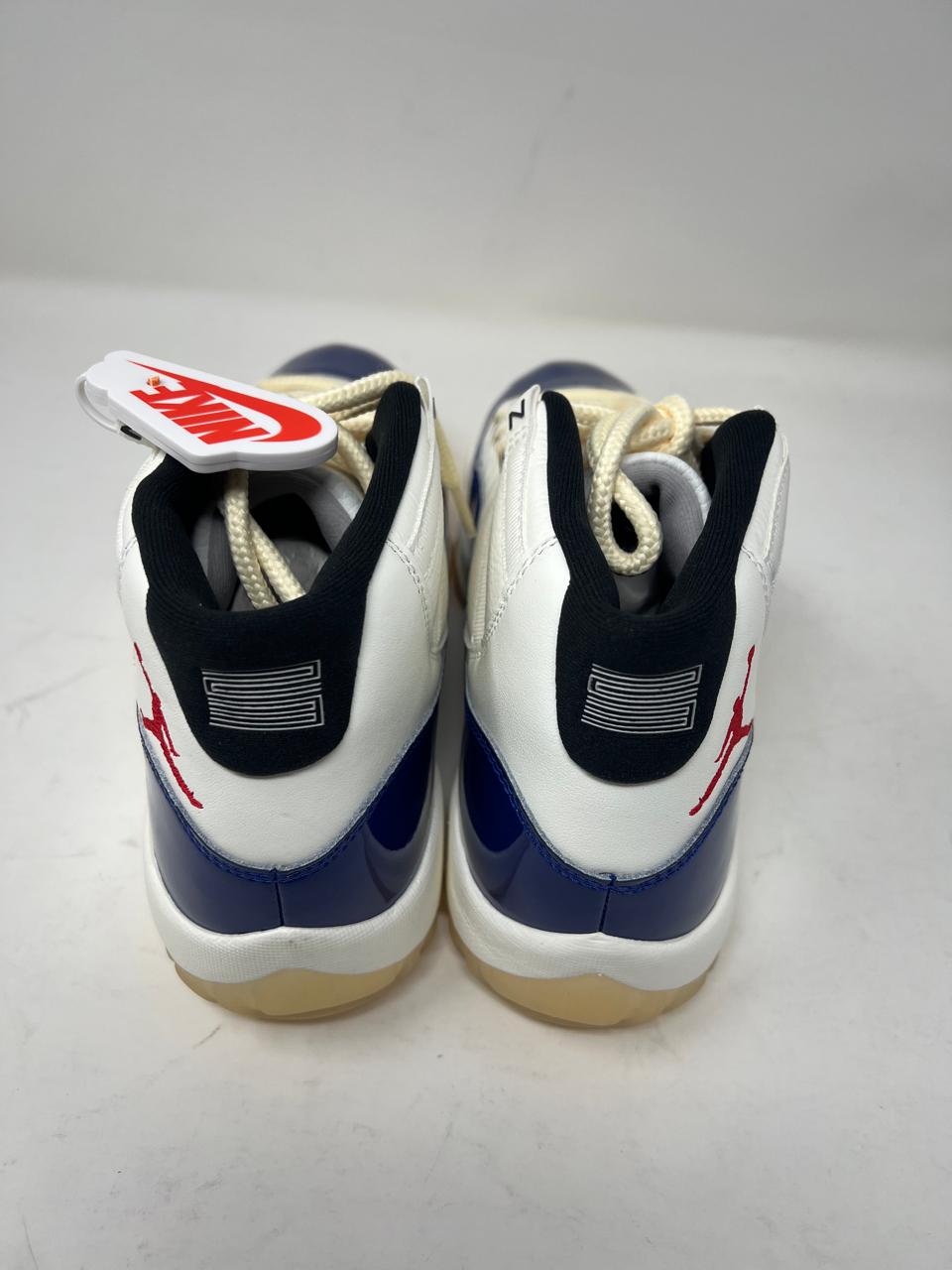 AIR JORDAN 11 RETRO RA DEEP ROYAL BLUE/FIRE RED-SAIL