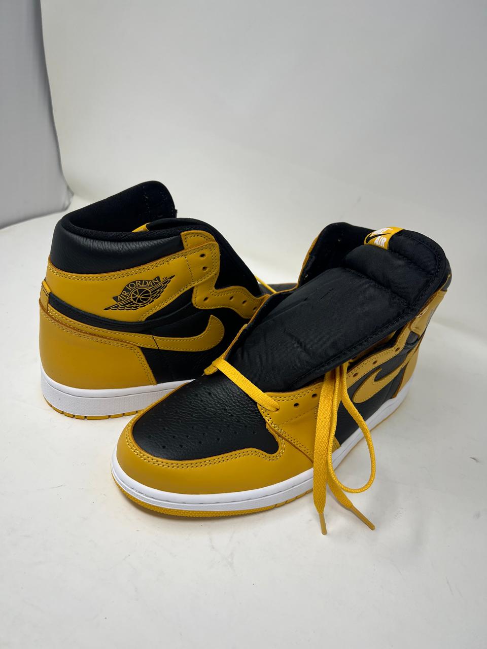 Air Jordan 1 Retro High OG 555088 701 Pollen/White Black