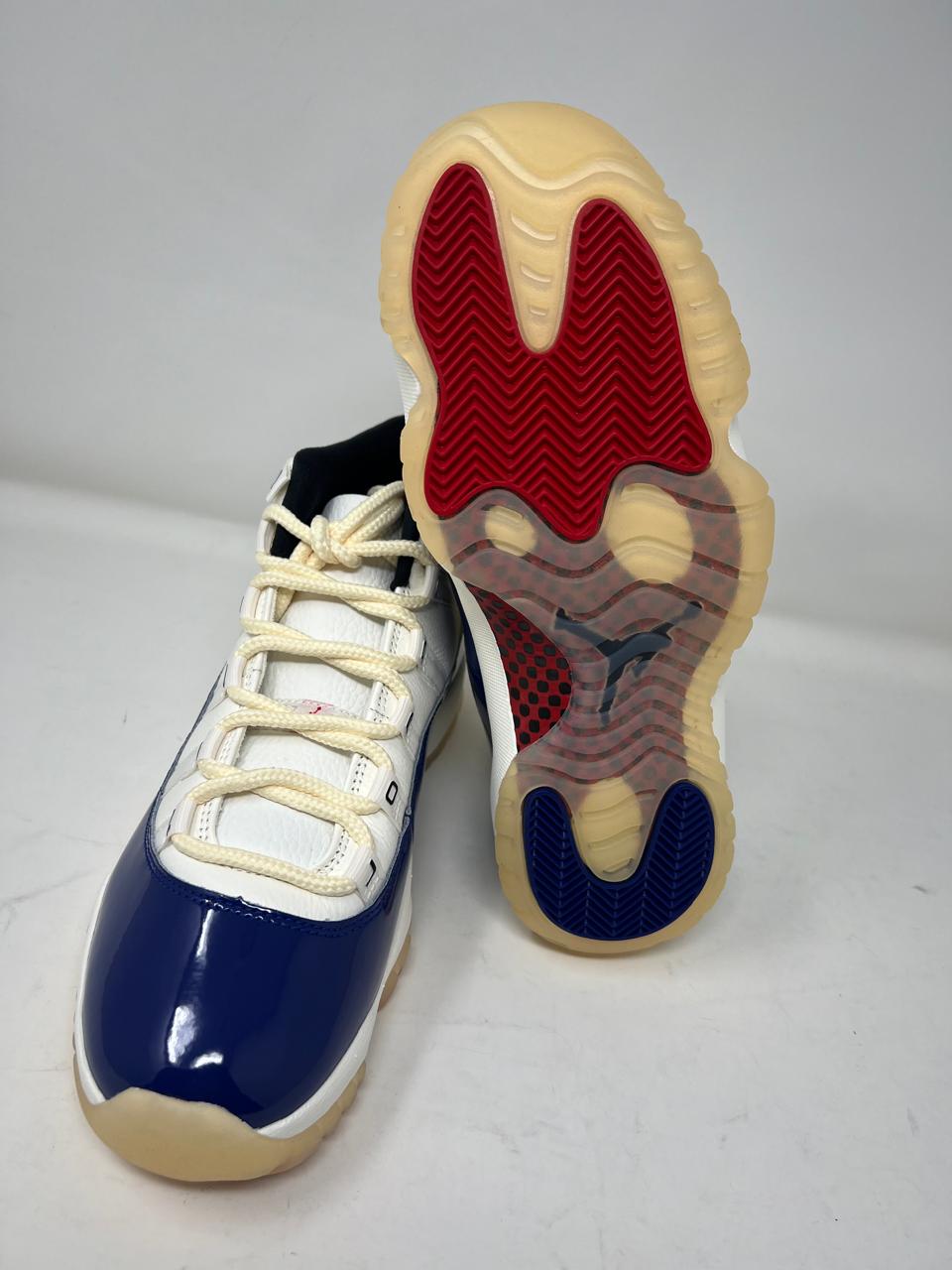 AIR JORDAN 11 RETRO RA DEEP ROYAL BLUE/FIRE RED-SAIL